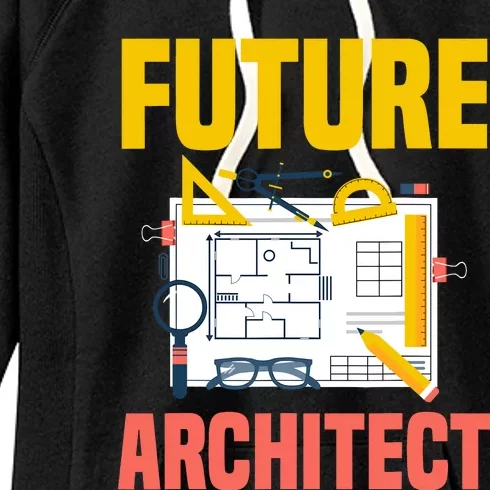 Future Architect Funny Architecture Architect Women's Fleece Hoodie