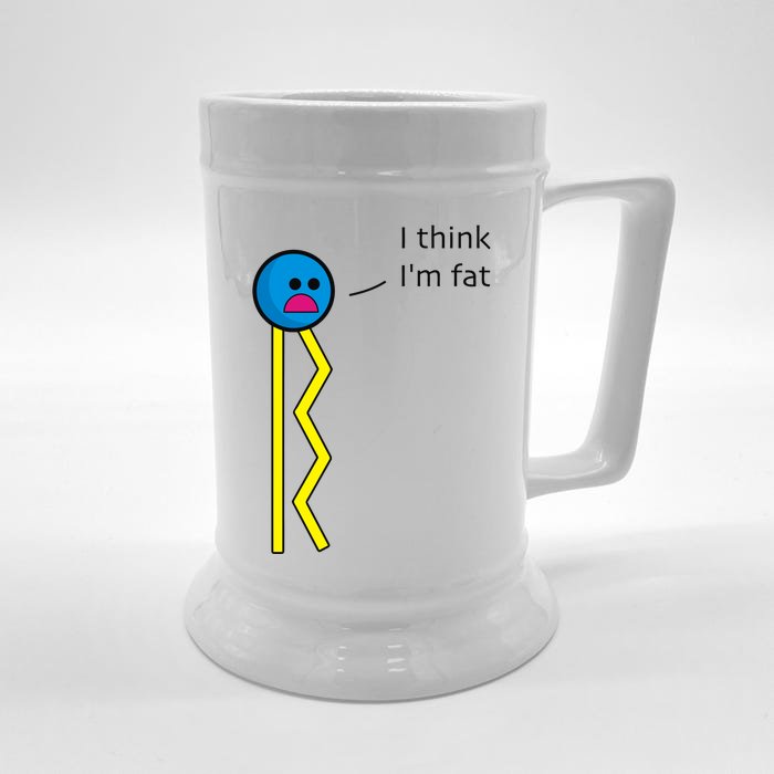 Fatty Acid Front & Back Beer Stein