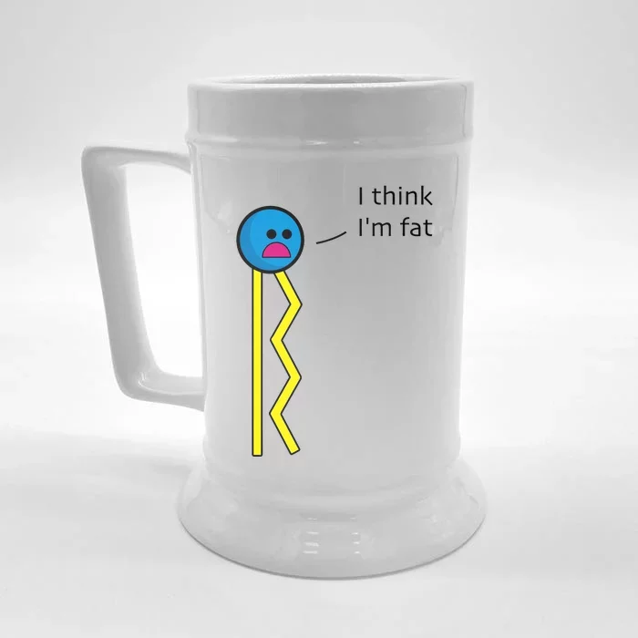 Fatty Acid Front & Back Beer Stein