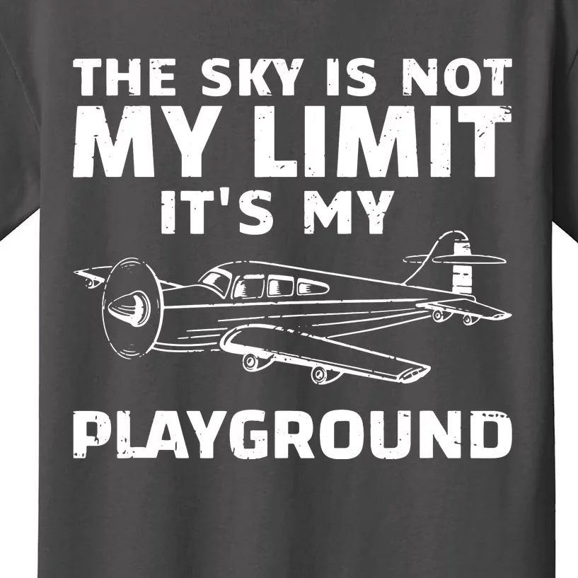 Funny Airplane For Men Women Aviation Pilot Airplane Lovers Kids T-Shirt