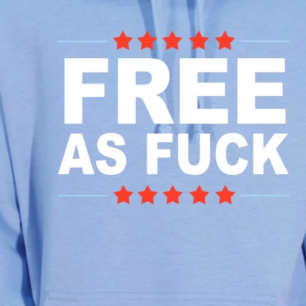 Free As Fuck Kyle Rittenhouse Unisex Surf Hoodie