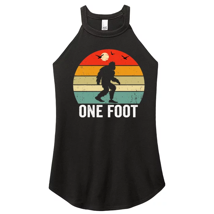 Foot Amputee Funny Amputee Big Foot Limb Loss Awareness Women’s Perfect Tri Rocker Tank