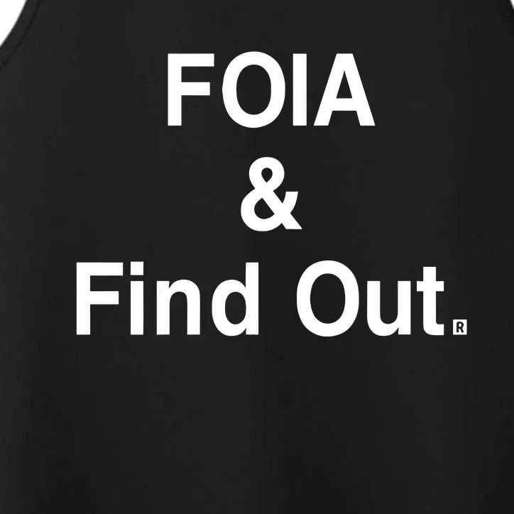 Foia And Find Out Performance Tank