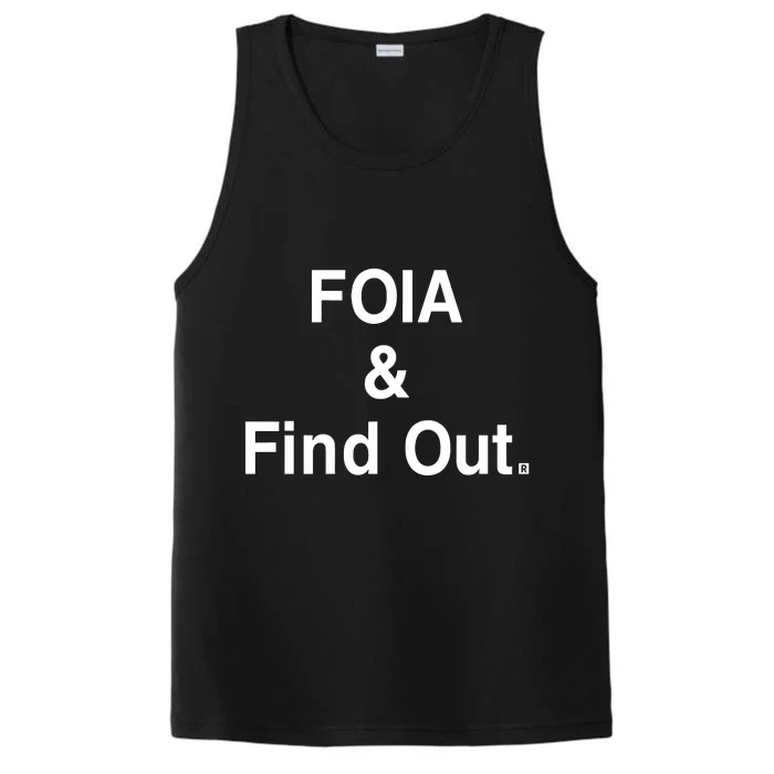 Foia And Find Out Performance Tank