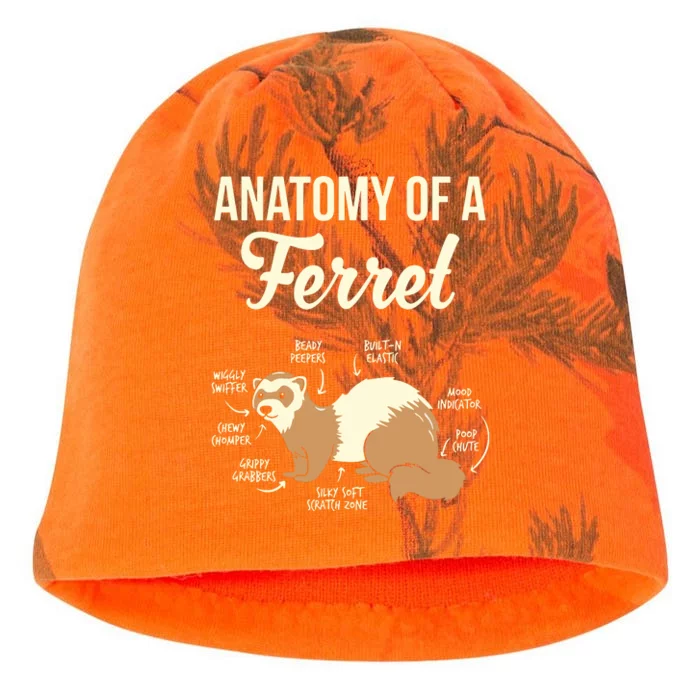 Ferret Anatomy Kati - Camo Knit Beanie