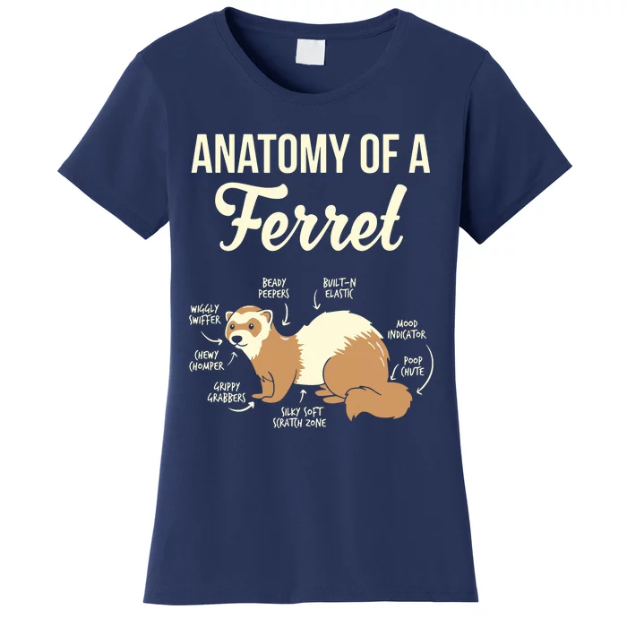 Ferret Anatomy Women's T-Shirt