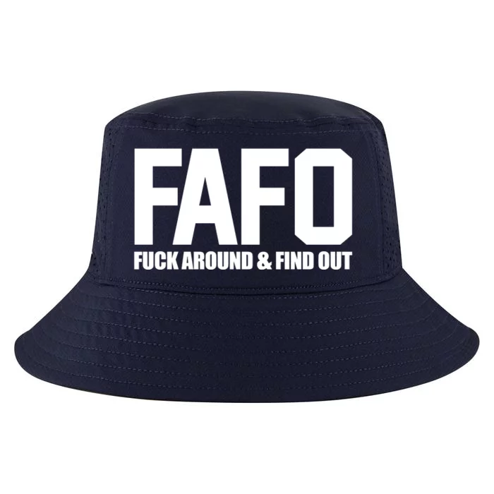 FAFO Fuck Around & Find Out Cool Comfort Performance Bucket Hat