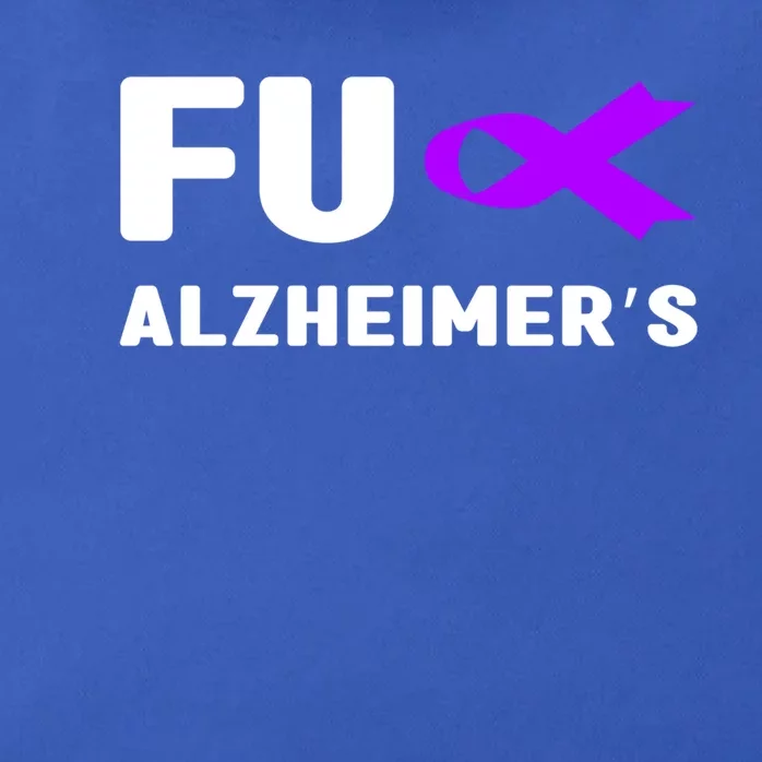 Fuck Alzheimer's Gift Fuck Detia Alzheimer's Awareness Great Gift Zip Tote Bag