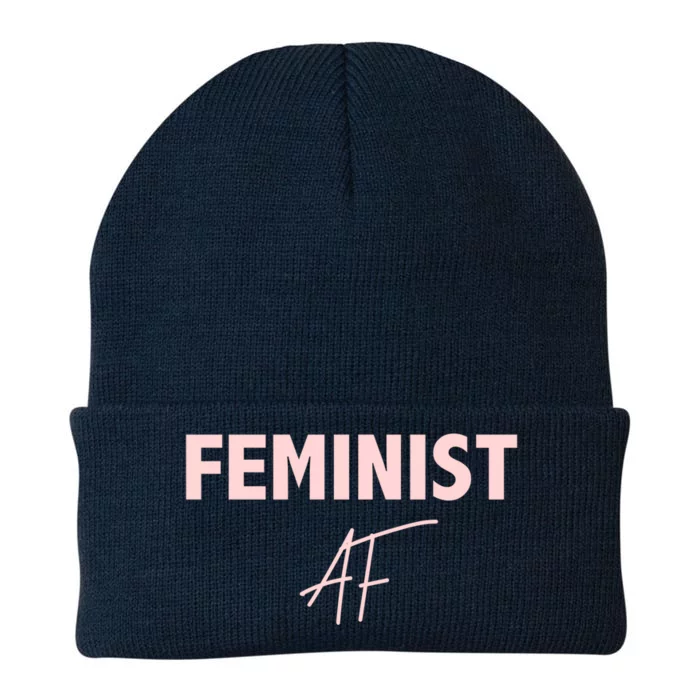 Feminist Af Gift Empowert Gift Knit Cap Winter Beanie