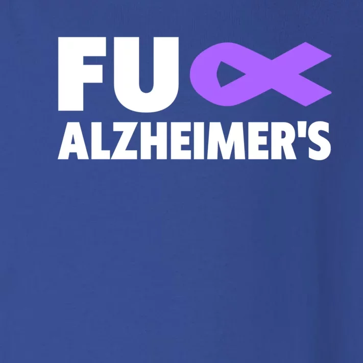 Fuck Alzheimer's Gift Fuck Detia Alzheimer's Awareness Gift Toddler Long Sleeve Shirt