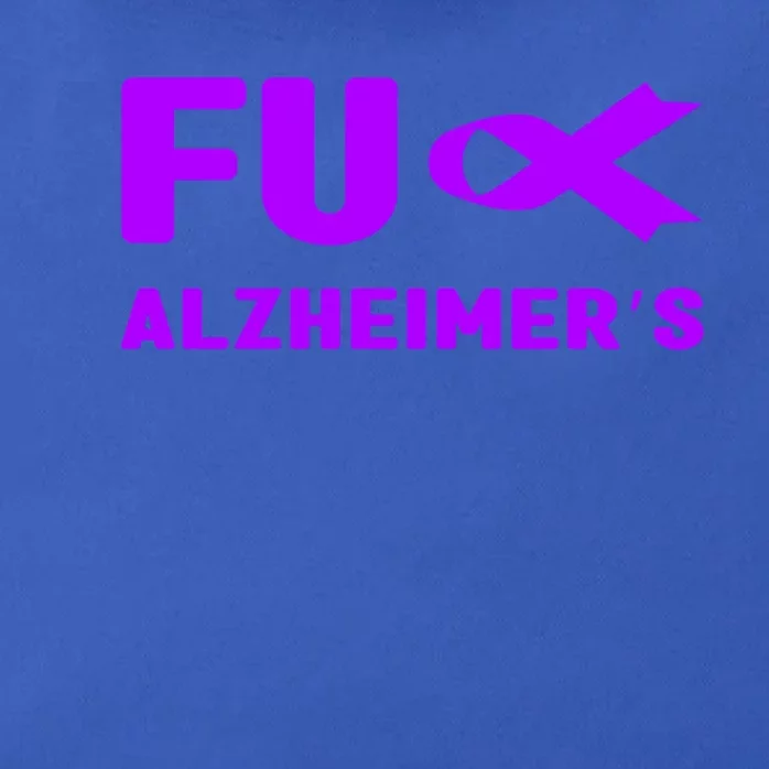 Fuck Alzheimer's Gift Fuck Detia Alzheimer's Awareness Great Gift Zip Tote Bag