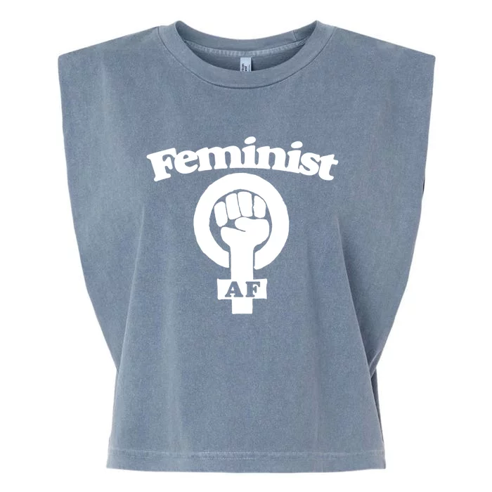 Feminist Af Gift Garment-Dyed Women's Muscle Tee