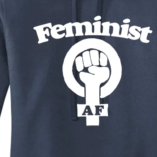 Feminist Af Gift Women's Pullover Hoodie