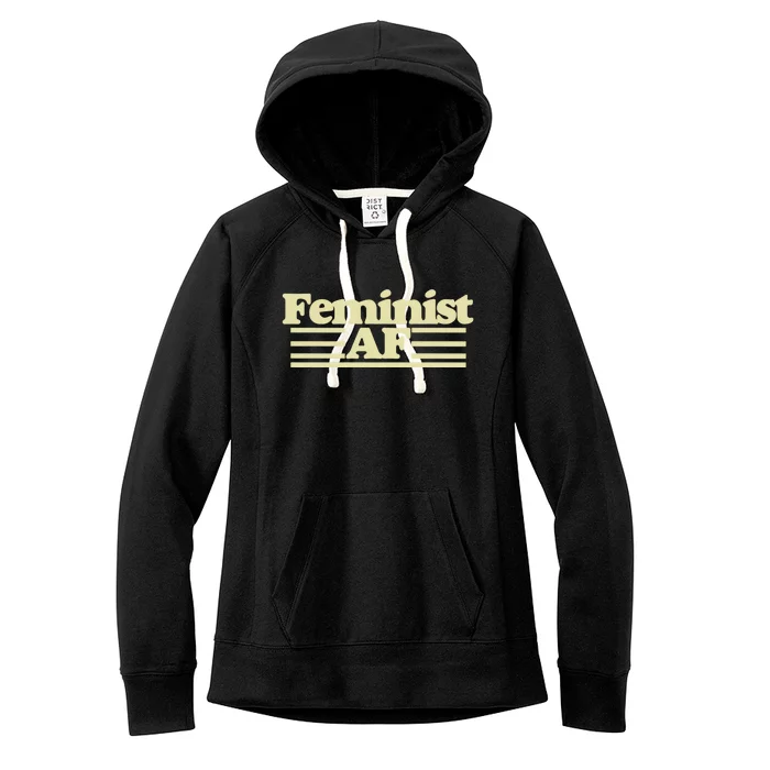 Feminist Af Gift Women's Fleece Hoodie