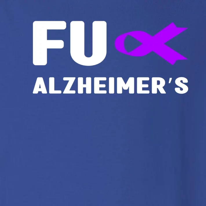 Fuck Alzheimer's Gift Fuck Detia Alzheimer's Awareness Gift Toddler Long Sleeve Shirt