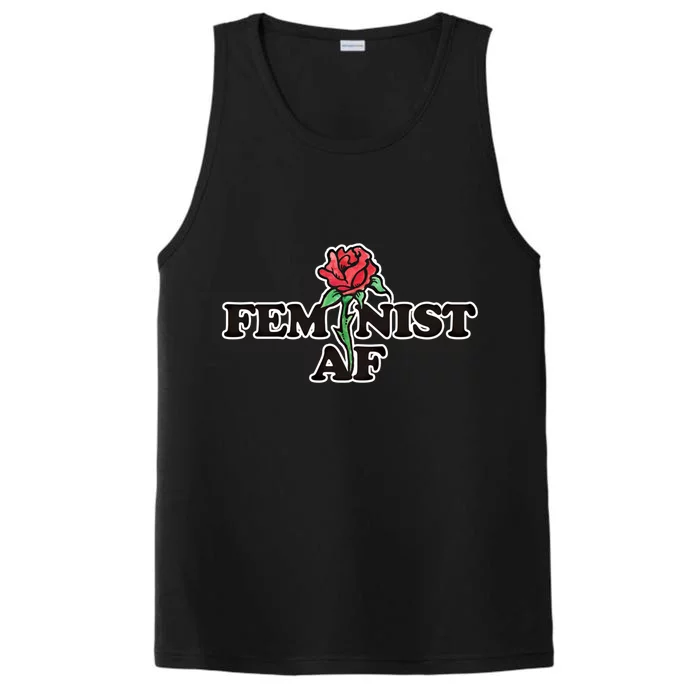 Feminist Af Gift Performance Tank