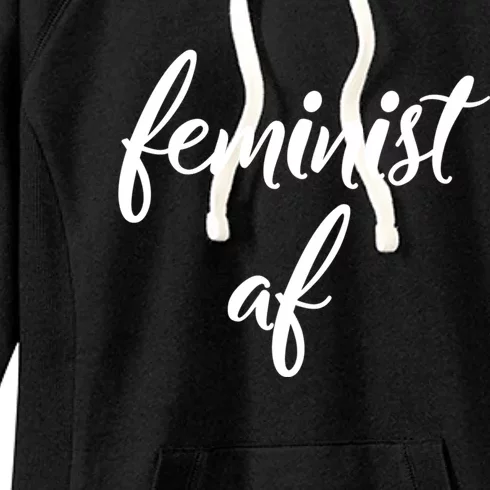 Feminist Af Gift Women's Fleece Hoodie