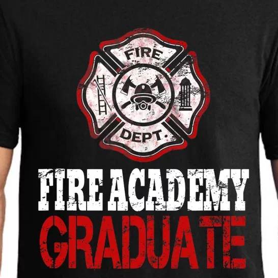 Fire Academy Graduate Fireman Graduation Gift Pajama Set