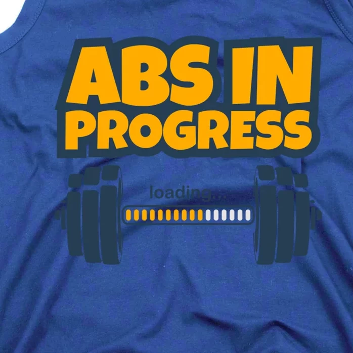 Funny Abs Gym Workout Weight Bars Loading Six Pack Abs Body Gift Tank Top