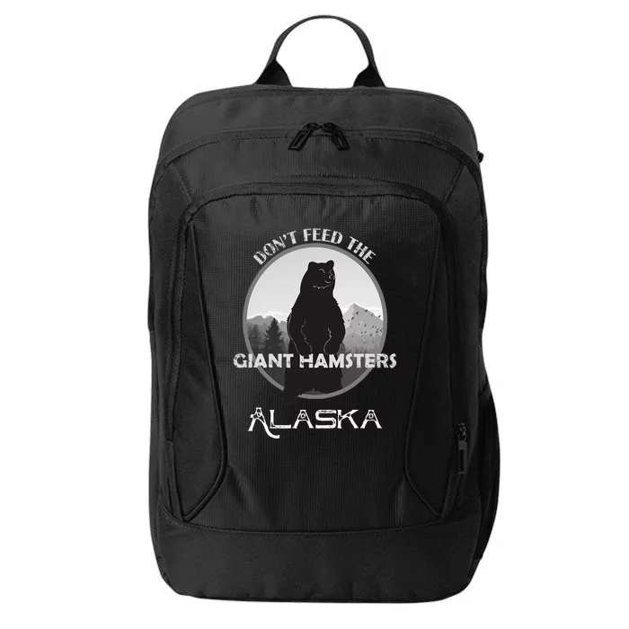 Funny Alaska Grizzly Bear Gift Kodiak Grizzlies Souvenir City Backpack