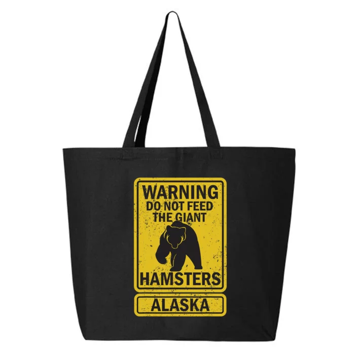 Funny Alaska Grizzly Brown Kodiak Bear Gift For 25L Jumbo Tote