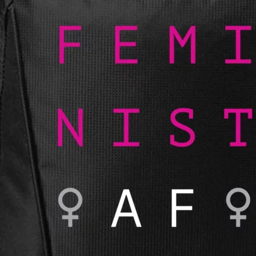 Feminist Af Gift Political Protest 'S Rights Cool Gift City Backpack