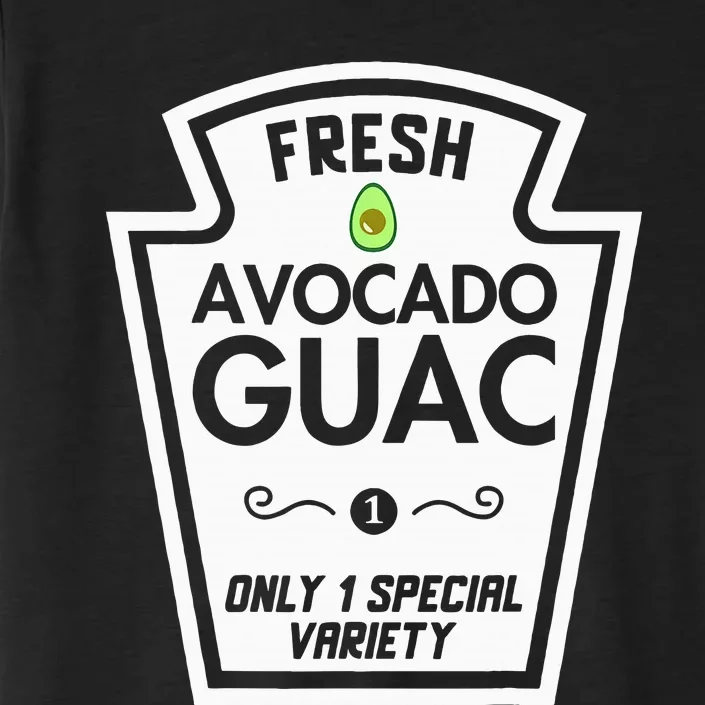 Funny Avocado Guac Group Condiments Halloween Diy Costume ChromaSoft Performance T-Shirt