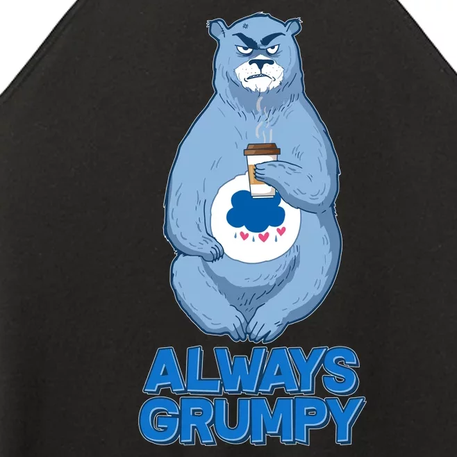 Funny Always Gumpy Bear Women’s Perfect Tri Rocker Tank