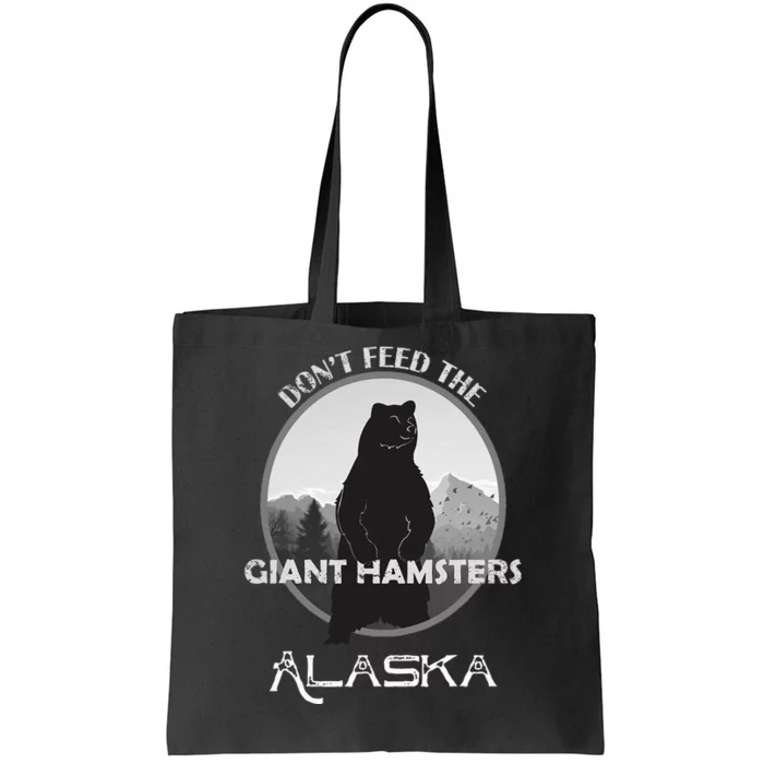 Funny Alaska Grizzly Bear Gift Kodiak Grizzlies Souvenir Tote Bag