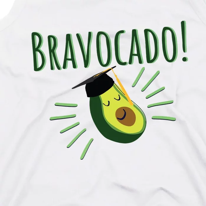 Funny Avocado Graduation Gift Bravocado Bravo Cado Cute Tank Top