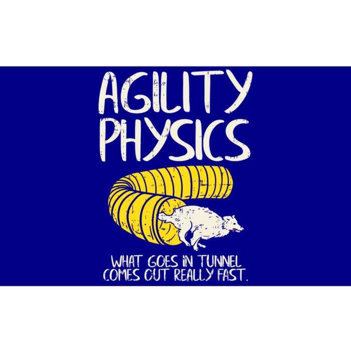 Funny Agility Gift For A Dog Trainer Or Dog Handler Gift Bumper Sticker