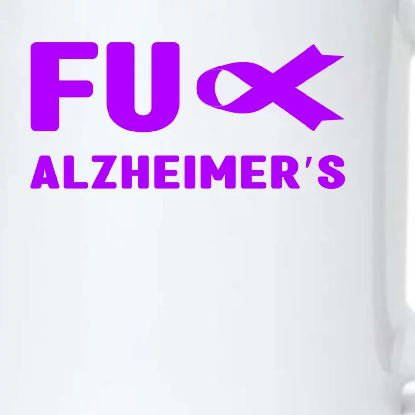 Fuck Alzheimer's Gift Fuck Detia Alzheimer's Awareness Gift Black Color Changing Mug