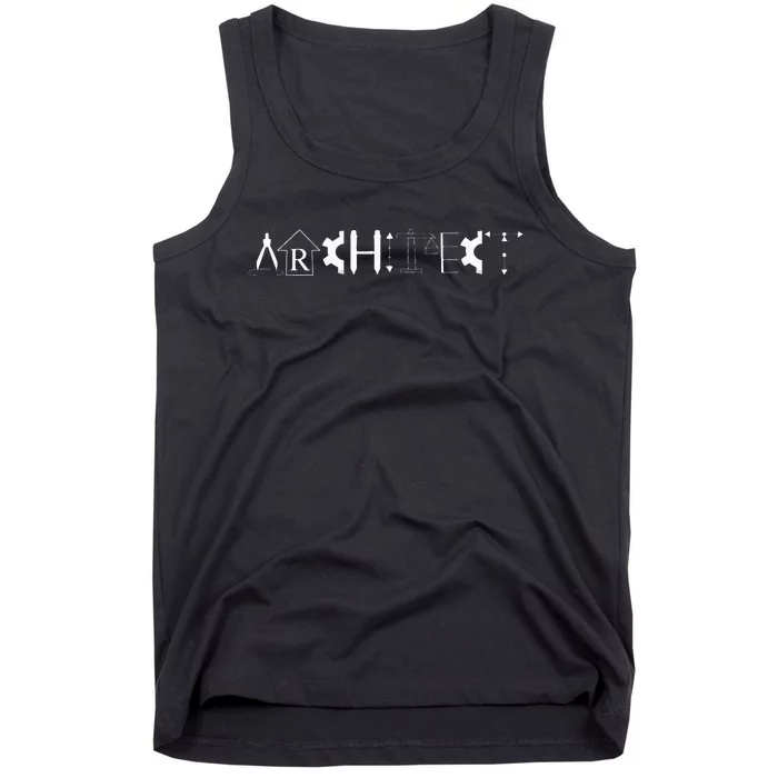 Funny Architect Graduation & Architect Student Architecture Tank Top