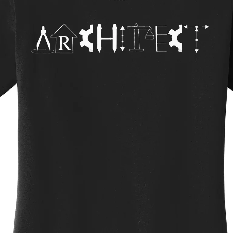 Funny Architect Graduation & Architect Student Architecture Women's T-Shirt