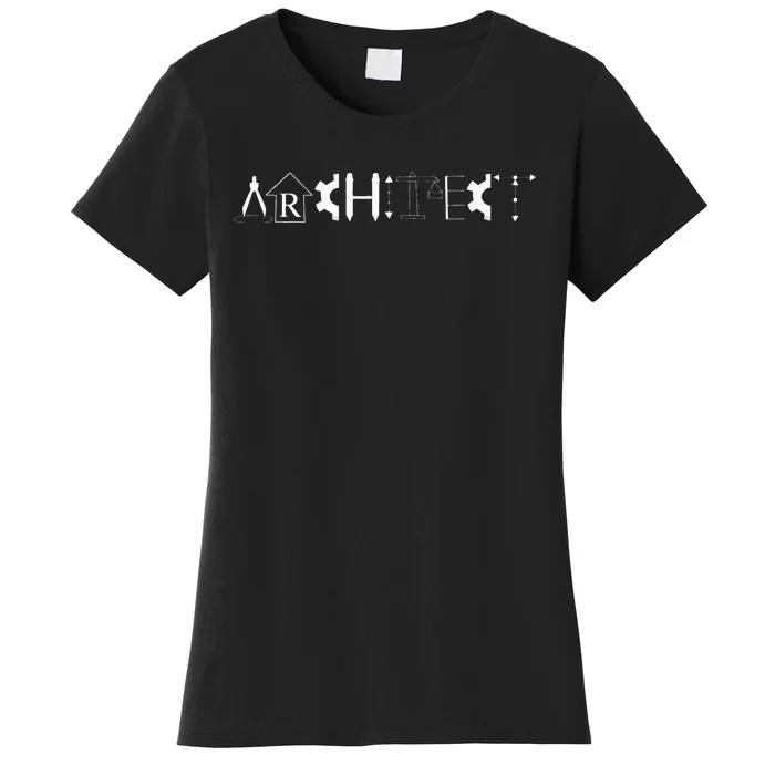 Funny Architect Graduation & Architect Student Architecture Women's T-Shirt