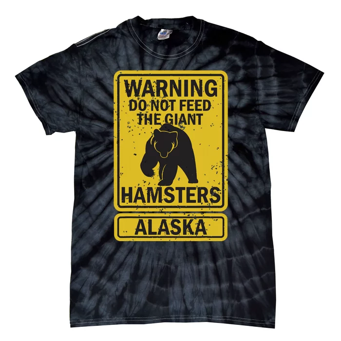 Funny Alaska Grizzly Brown Kodiak Bear Gift Tie-Dye T-Shirt