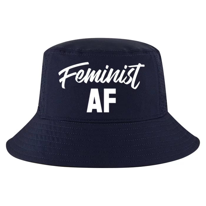 Feminist Af Gift Cool Comfort Performance Bucket Hat