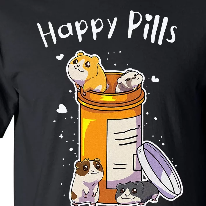 Funny animal Guinea Pigs Pills Anime Cute Tall T-Shirt