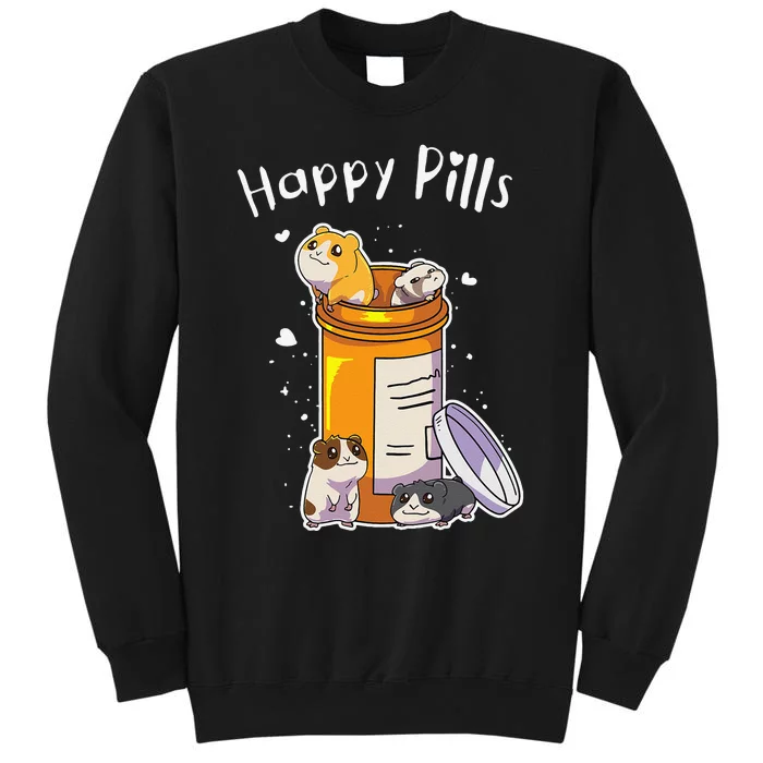 Funny animal Guinea Pigs Pills Anime Cute Tall Sweatshirt