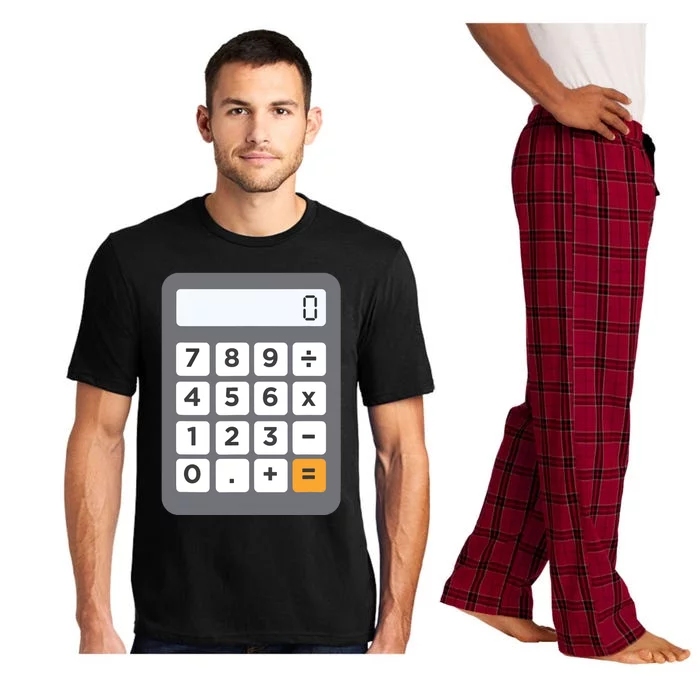 Funny Accountant Halloween Costume Outfit Math Calculator Pajama Set