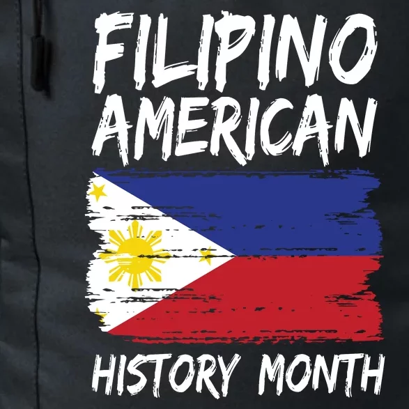 Filipino American History Month | Philippines Flag Daily Commute Backpack