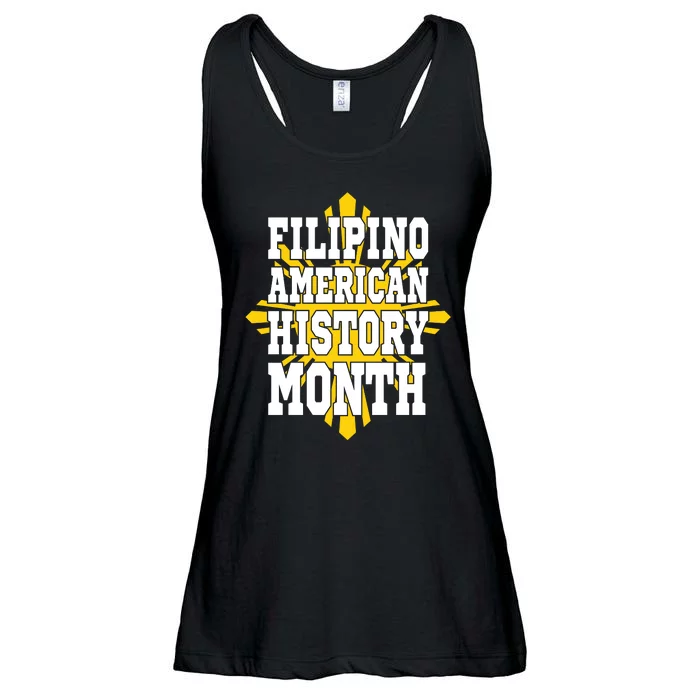 Filipino American History Month Ladies Essential Flowy Tank