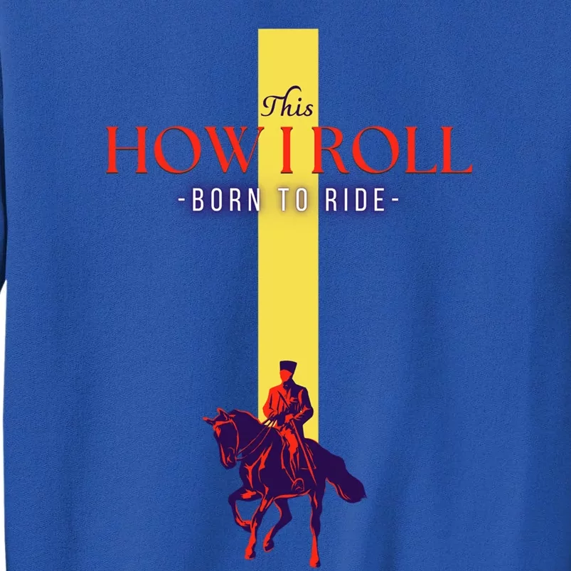 Funny Amish Horse And Buggy This Is How I Roll Cool Gift Sweatshirt