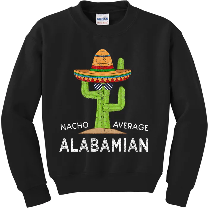 Fun Alabamian Humor Saying Funny Native Alabama Home Kids Sweatshirt