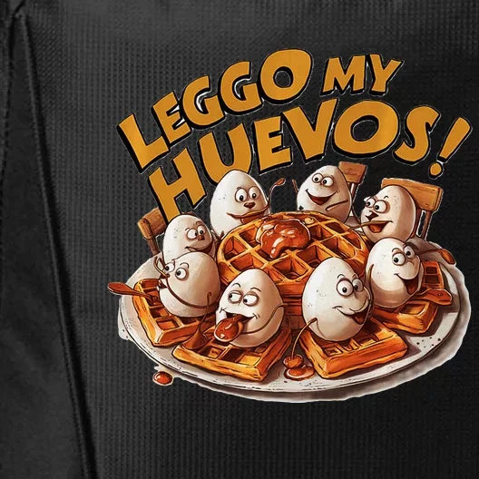 Funny Adult Humor Jokes Leggo My Huevos City Backpack