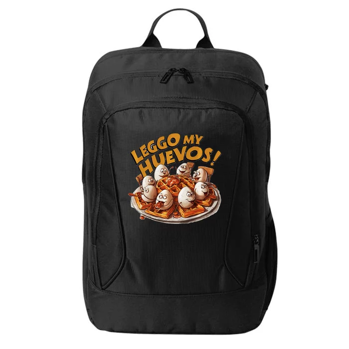 Funny Adult Humor Jokes Leggo My Huevos City Backpack