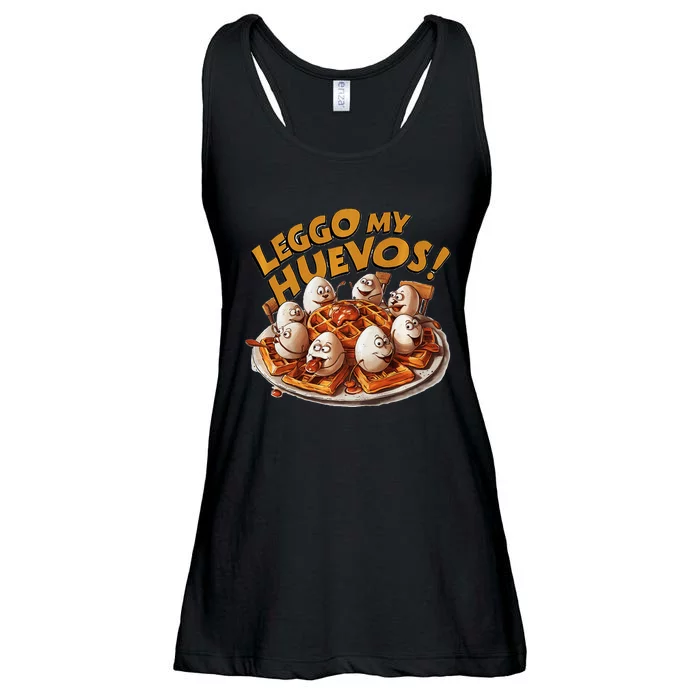 Funny Adult Humor Jokes Leggo My Huevos Ladies Essential Flowy Tank