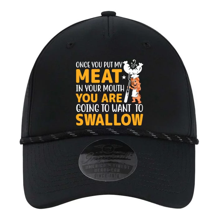 Funny Adult Humor Once You Put My Meat In Your Mouth Performance The Dyno Cap