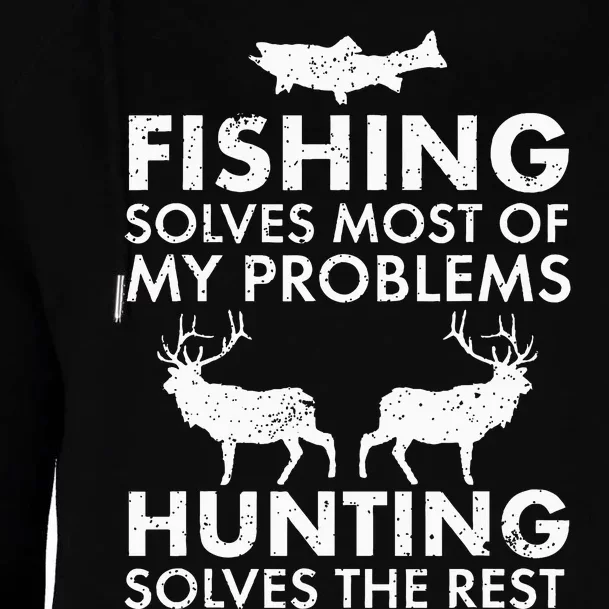 Fishing And Hunting Gift Christmas Humor Hunter Cool Womens Funnel Neck Pullover Hood