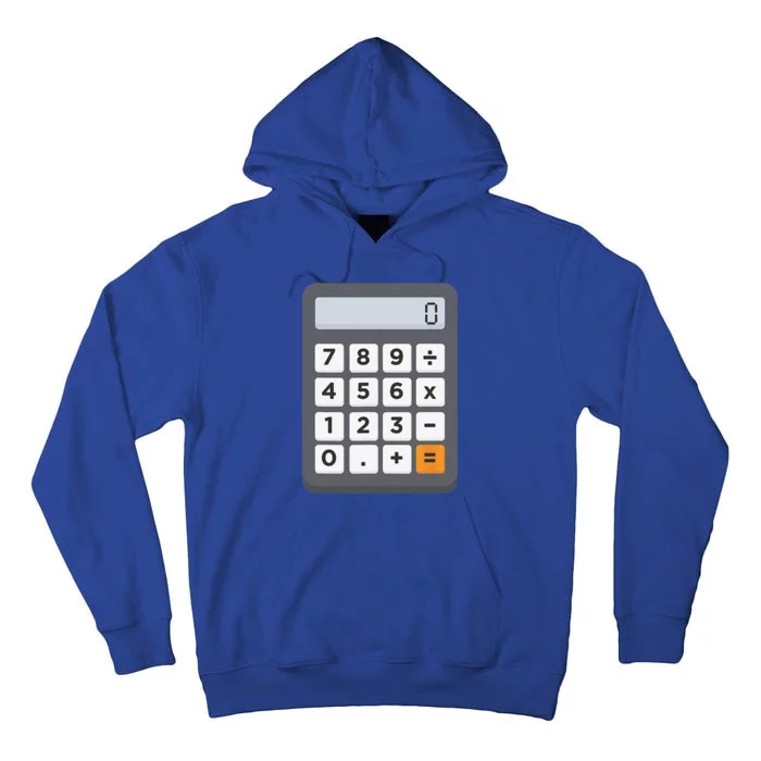 Funny Accountant Halloween Costume Outfit Math Calculator Tall Hoodie